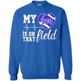 TCU Horned Frogs Football My Heart is on that Field - Sweatshirt