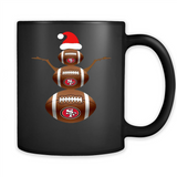 San Francisco 49ers NFL Dabbing Snowman Xmas