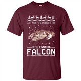All I Want For Christmas Is The Millennium Falcon ugly PINGPONG