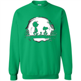 Snoopy The Peanuts Walking To The Moon