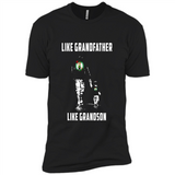 Boston Celtics Like GrandFather Like GrandSon - Premium Short Sleeve T-Shirt