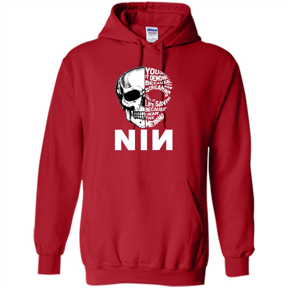 you call it demonic because you hear the screaming NIN