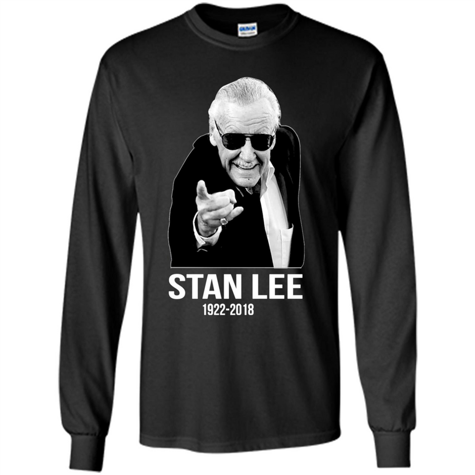 Stan Lee Rip 1922-2018 - Long Sleeve T-Shirt