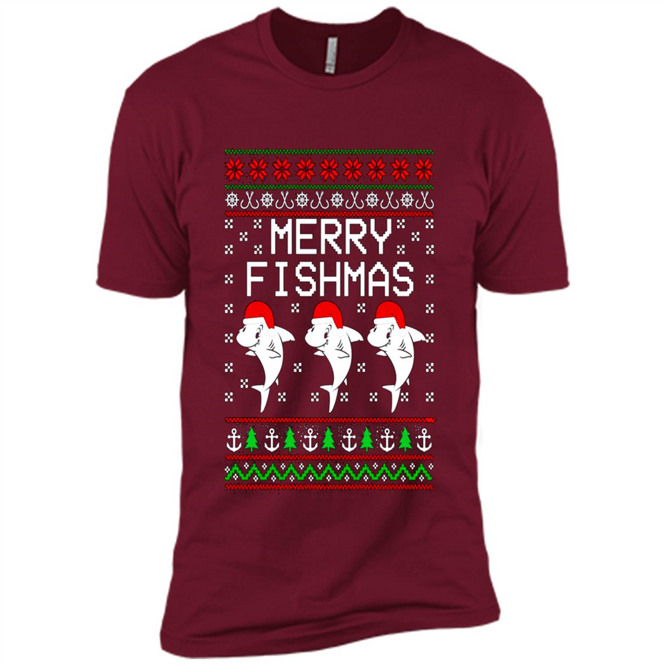 Merry Fishmas Christmas sweatshirt PINGPONG