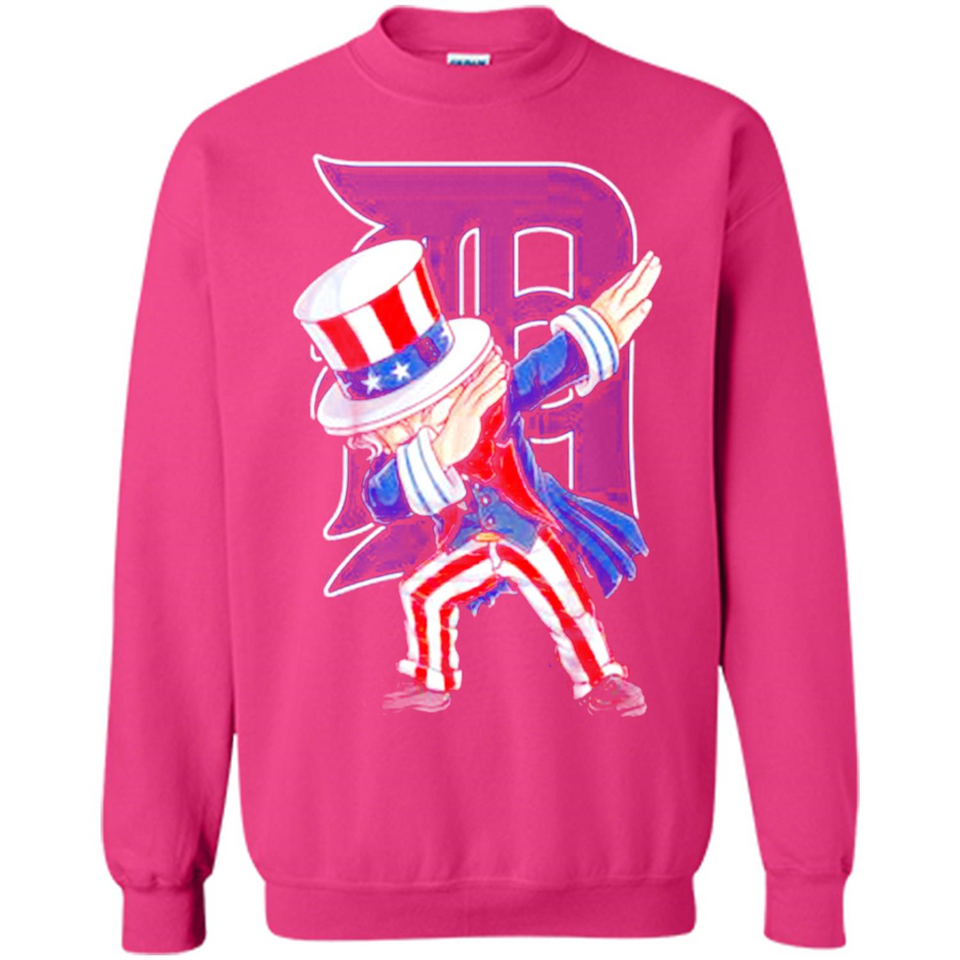 MLB DETROIT TIGERS UNCLE SAM DABBING INDEPENDENCE DAY