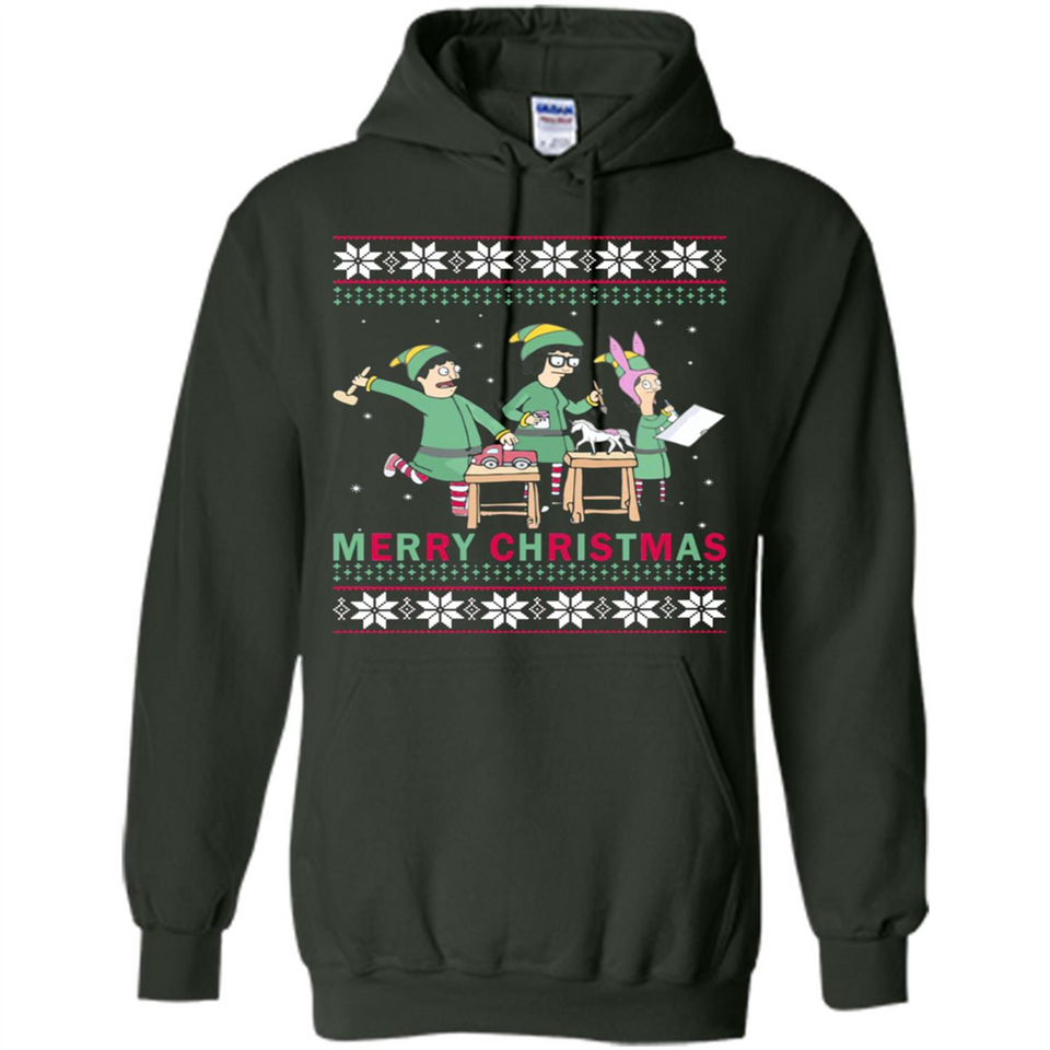 Bob’s burgers Elf Merry Christmas - Hoodie