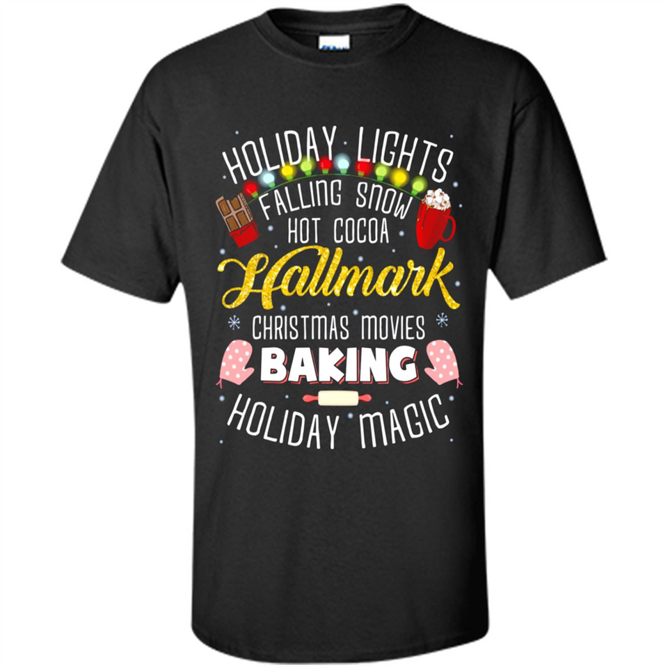 Holiday Lights Falling Snow Hot Cocoa Hallmark Christmas movie