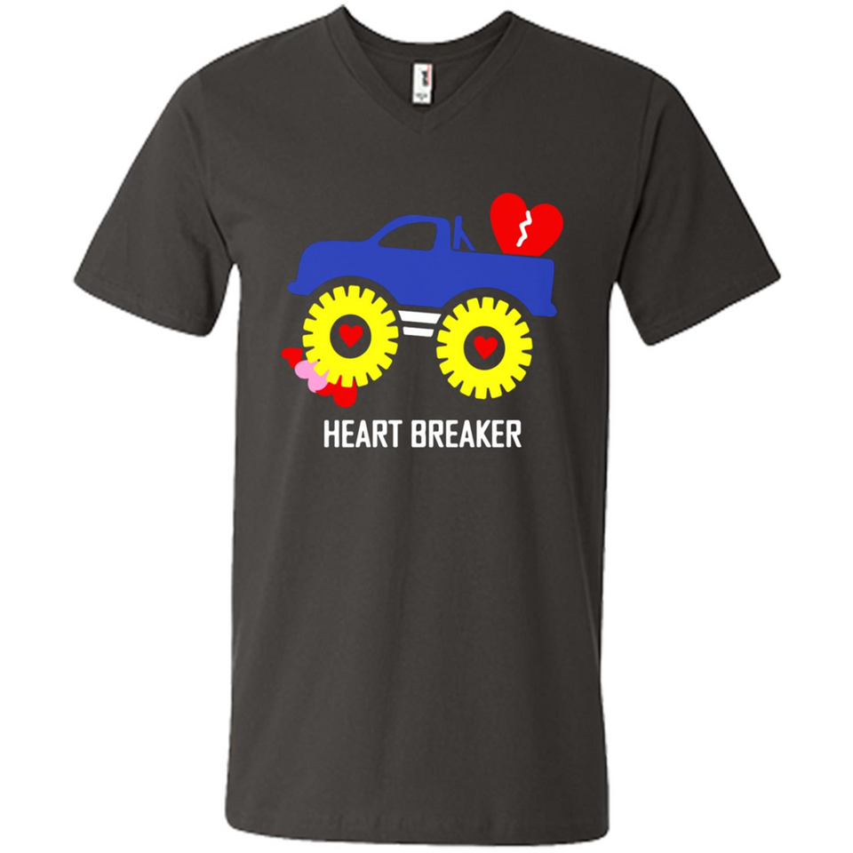 HEART BREAKER BLUE MONSTER TRUCK VALENTINE'S DAY
