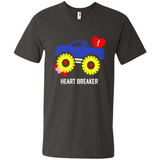 HEART BREAKER BLUE MONSTER TRUCK VALENTINE'S DAY