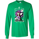 Disney Nightmare Before Christmas Jack And Sally T-Shirt - Long Sleeve T-Shirt