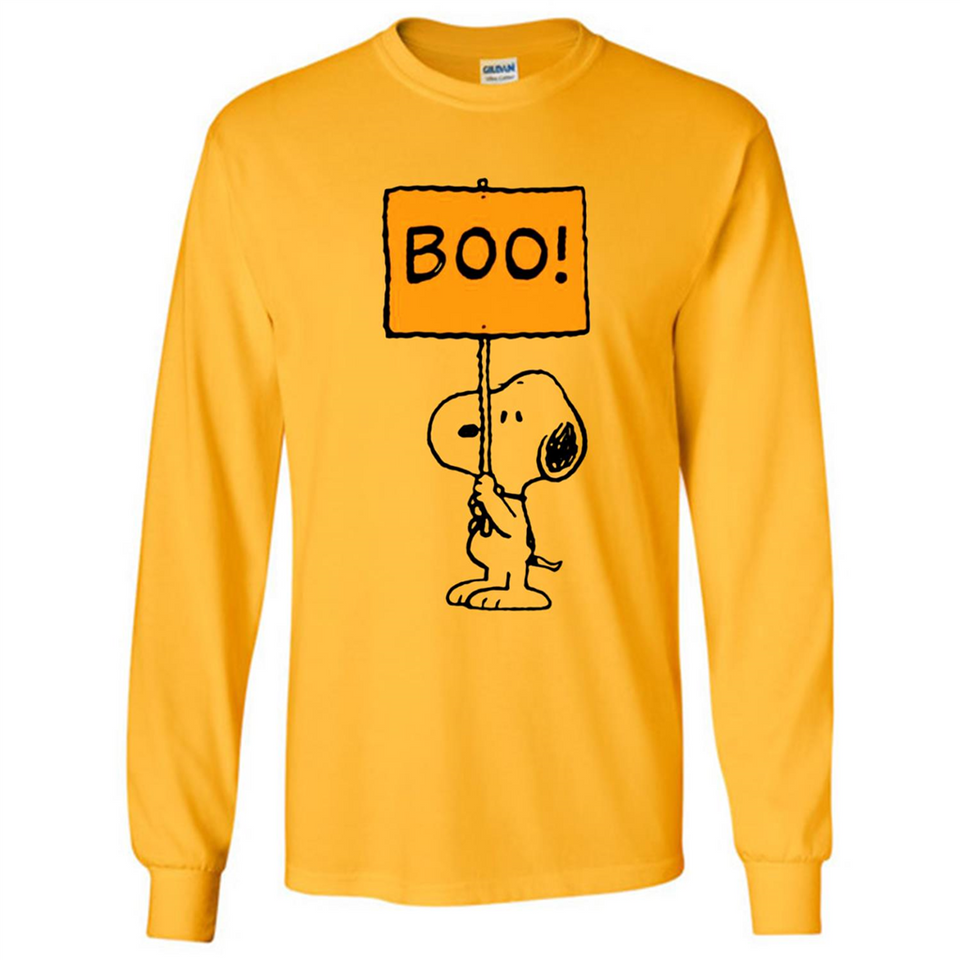Halloween Snoopy Boo - Long Sleeve T-Shirt