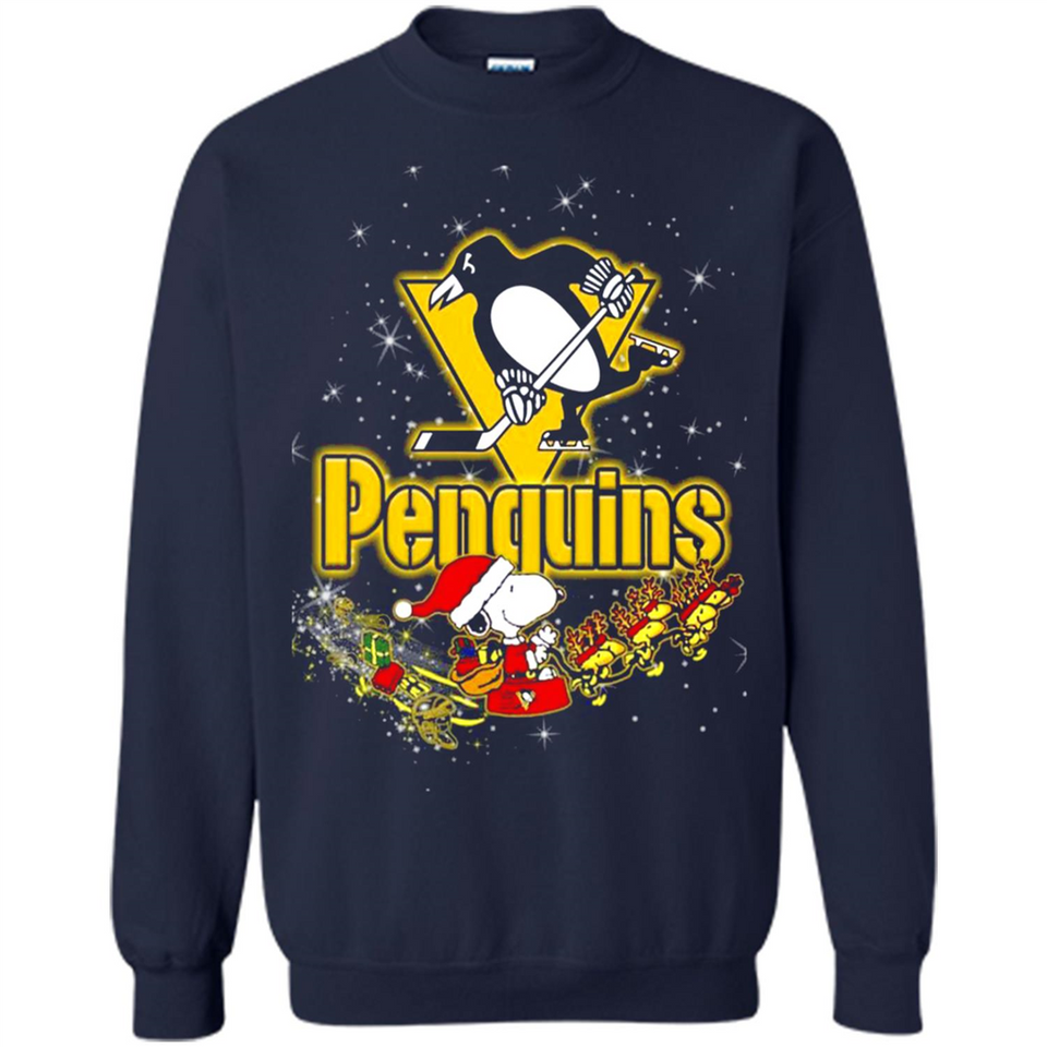 Snoopy Christmas Pittsburgh Penguins - Sweatshirt