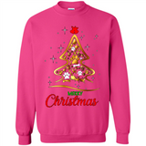Merry Christmas Dogs Christmas Tree sweater PINGPONG