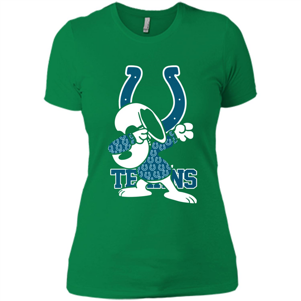 Indianapolis Colts Snoopy Dabbing PING PONG