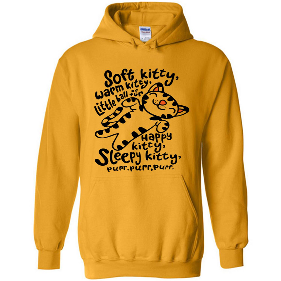 Soft kitty warm kitty little ball of fur - Hoodie
