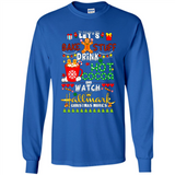Let's Bake Stuff Drink Hot Cocoa Hallmark-Christmas Movies Sweatshirt PINGPONG