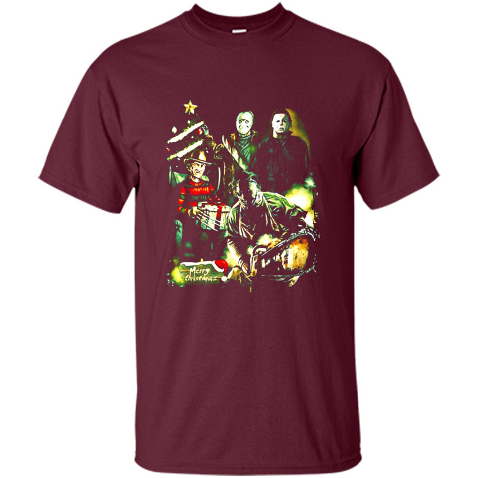 Merry Halloween Christmas Jason Michael Myers Leather Face Freddy PINGPONG