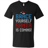 Brace Yourself Santa is coming Christmas - Men's V-Neck