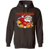 Grumpy Santa Claus San Francisco 49ers Football Team PINGPONG