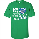 New York Giants Football My Heart is on that Field - Shirt