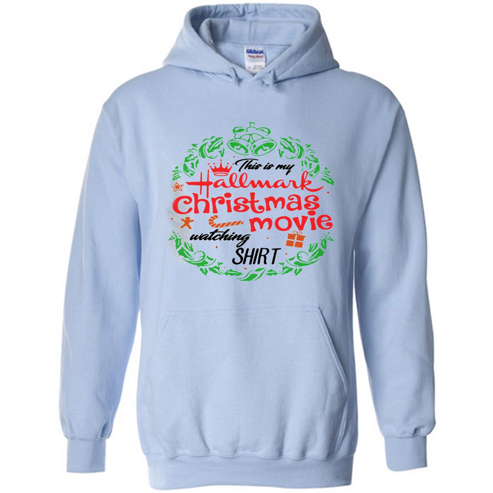 This is My Hallmark-Christmas Movies Watching Sporty T-Shirt - Hoodie