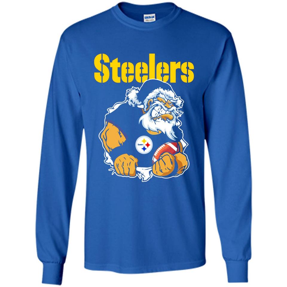Grumpy Santa Claus Pittsburgh Steelers Football Team PINGPONG