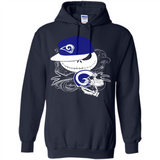 Jack Skellington The Nightmare Before Christmas-Rams Football - Hoodie