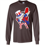 MLB CLEVELAND INDIANS UNCLE SAM DABBING INDEPENDENCE DAY