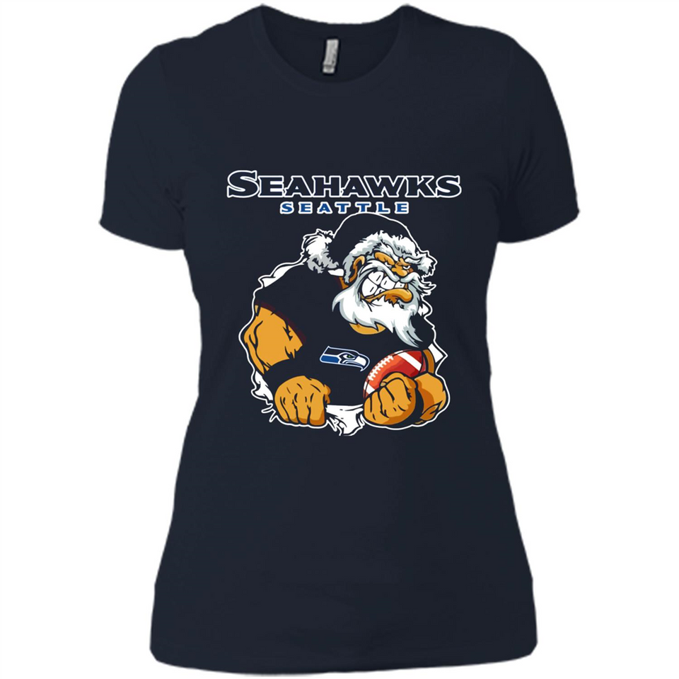 Grumpy Santa Claus Seahawks Seattle Football Team PINGPONG