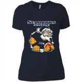 Grumpy Santa Claus Seahawks Seattle Football Team PINGPONG