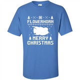 Flowerhorn Christmas T-shirt, Ugly Christmas Sweater - Shirt