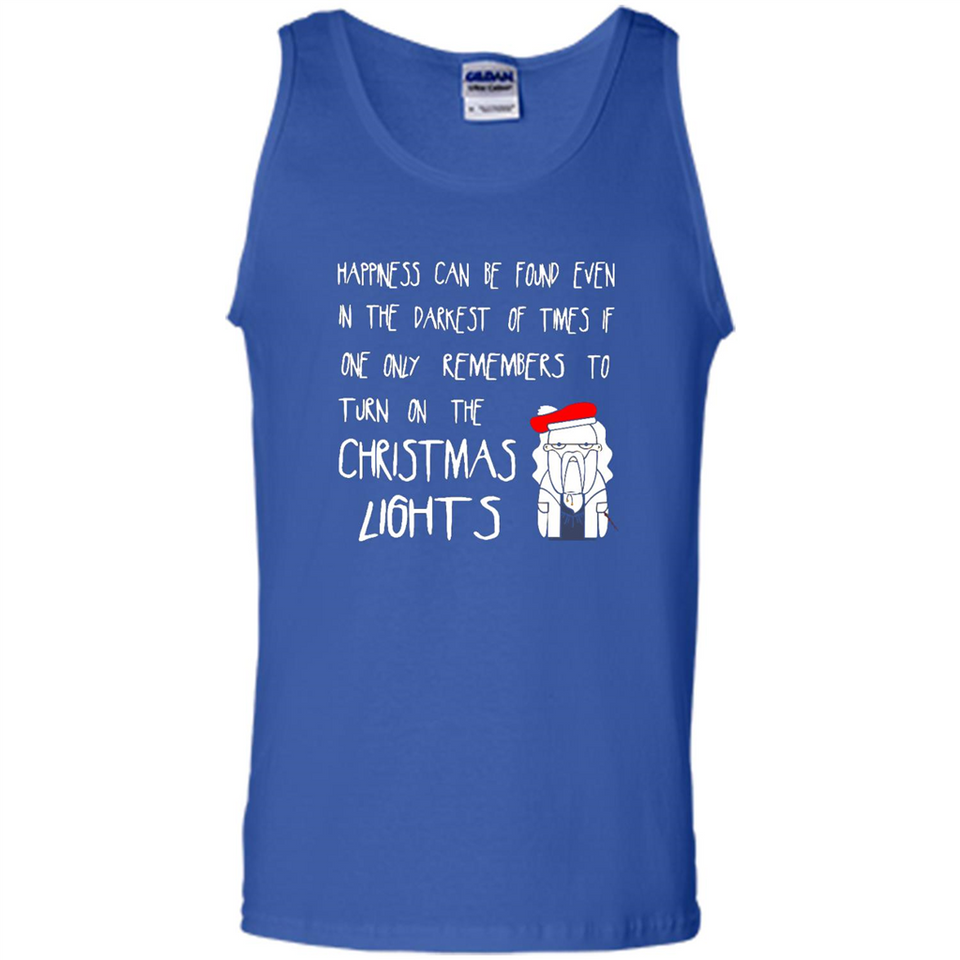 Christmas Ugly Sweater Christmas Lights - Tank Top