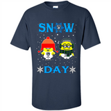 Snow Day Shirt For Brooklyn Nets Vs Minion Fans pingpong