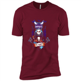 Charlotte Hornets Halloween The Nightmare Before Christmas - Premium Short Sleeve T-Shirt