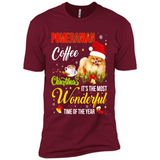 Pomeranian Coffee Wonderful Christmas