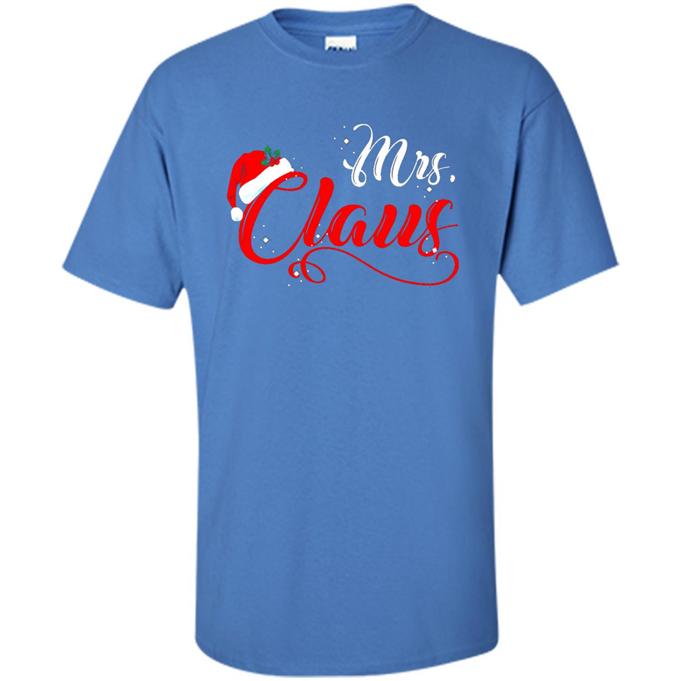 Mrs. Claus Santa Claus Merry Xmas T-Shirt - Shirt