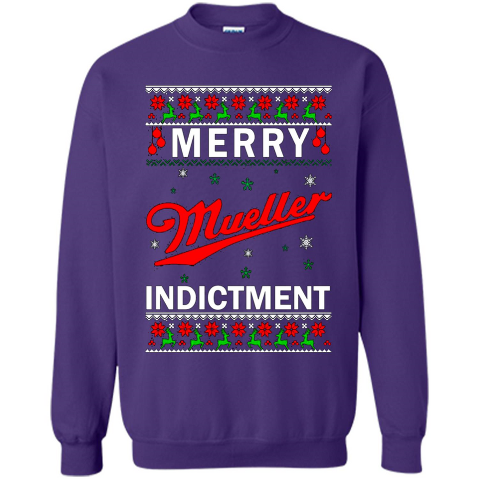 Merry Muller indictment Christmas sweatshirt PINGPONG