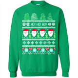 Ugly Merry Christmas Tree Santa Snowflakes