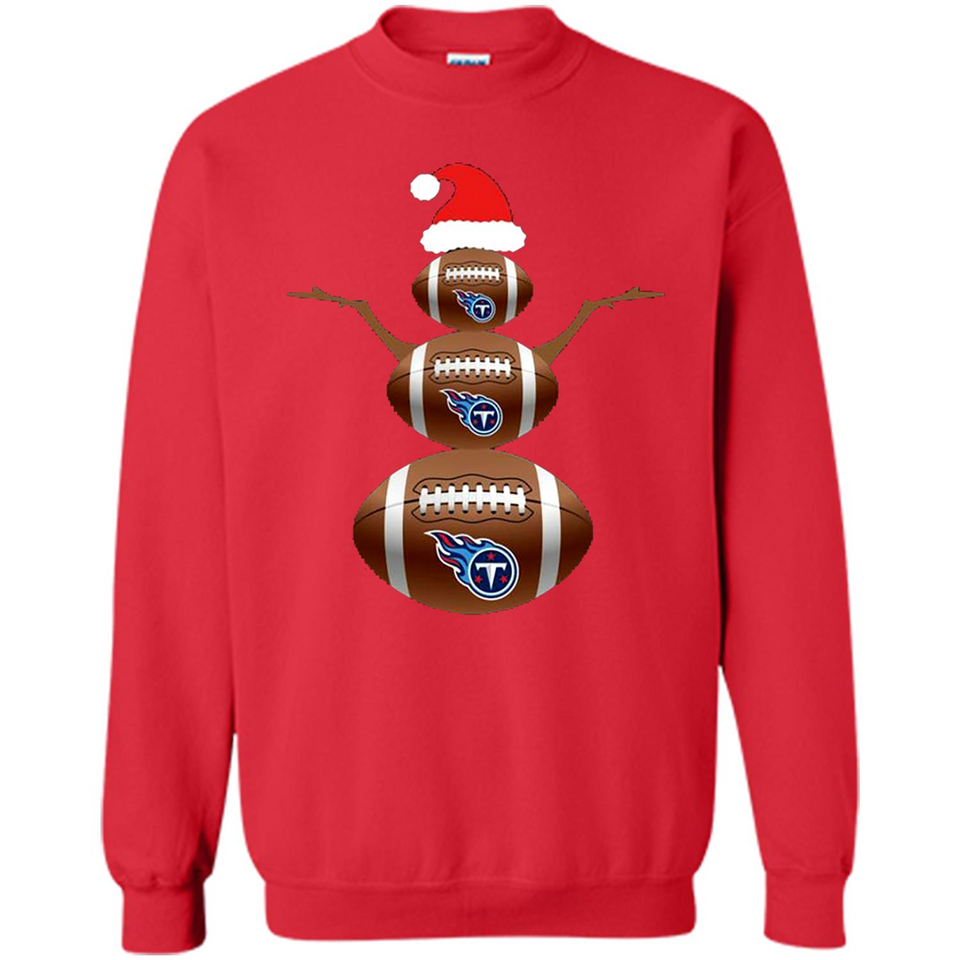 Tennessee Titans NFL Dabbing Snowman Xmas