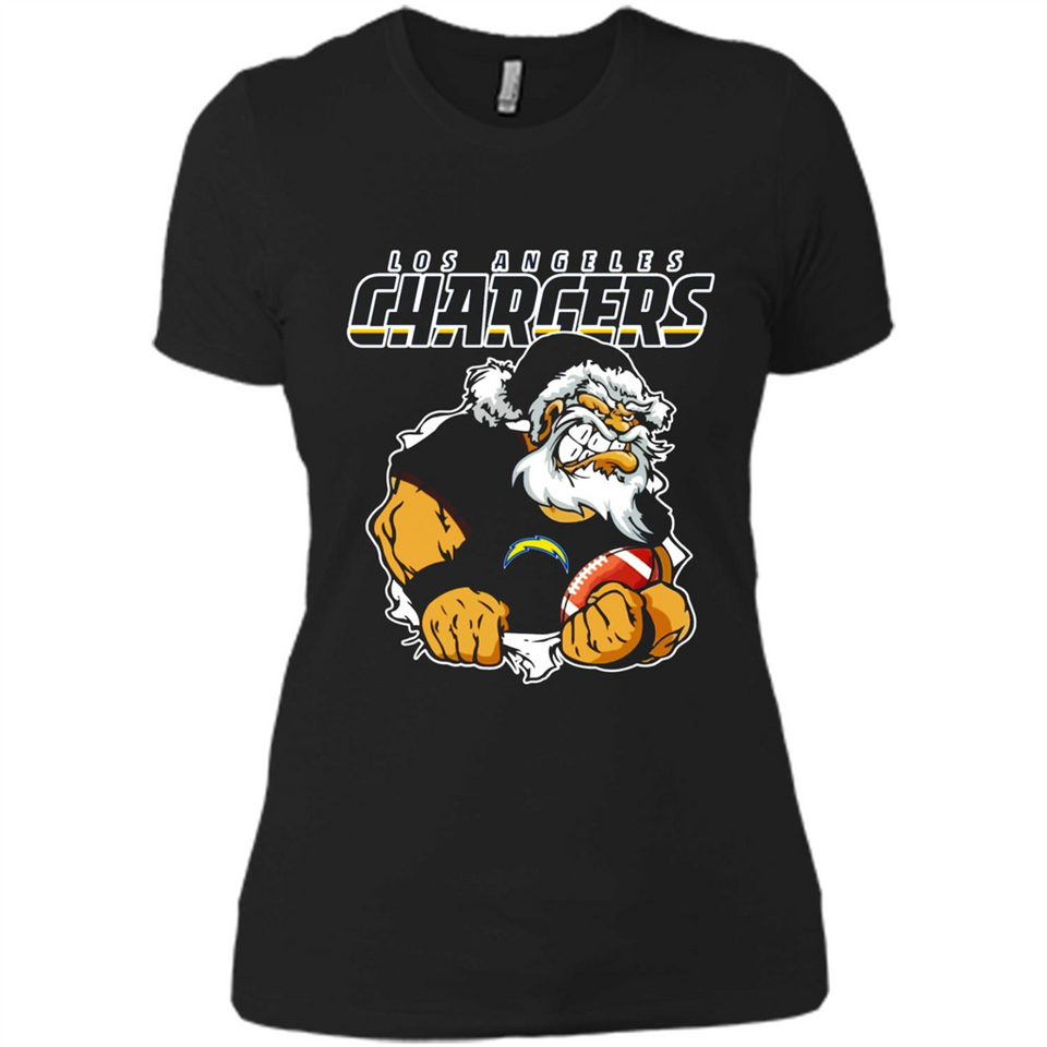 Grumpy Santa Claus Los Angeles Chargers Football Team PINGPONG