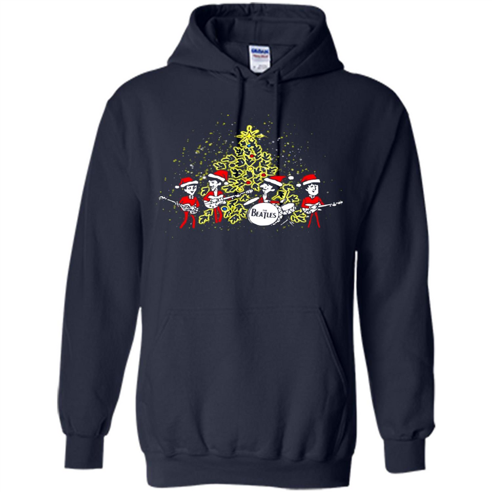 The Beatles chibi Christmas - Hoodie
