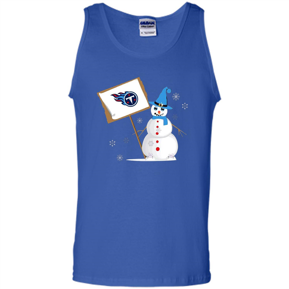 Tennessee Titans Snowman Funny