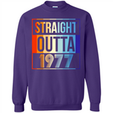 Retro Straight Outta 1977 41 Years Old - Sweatshirt