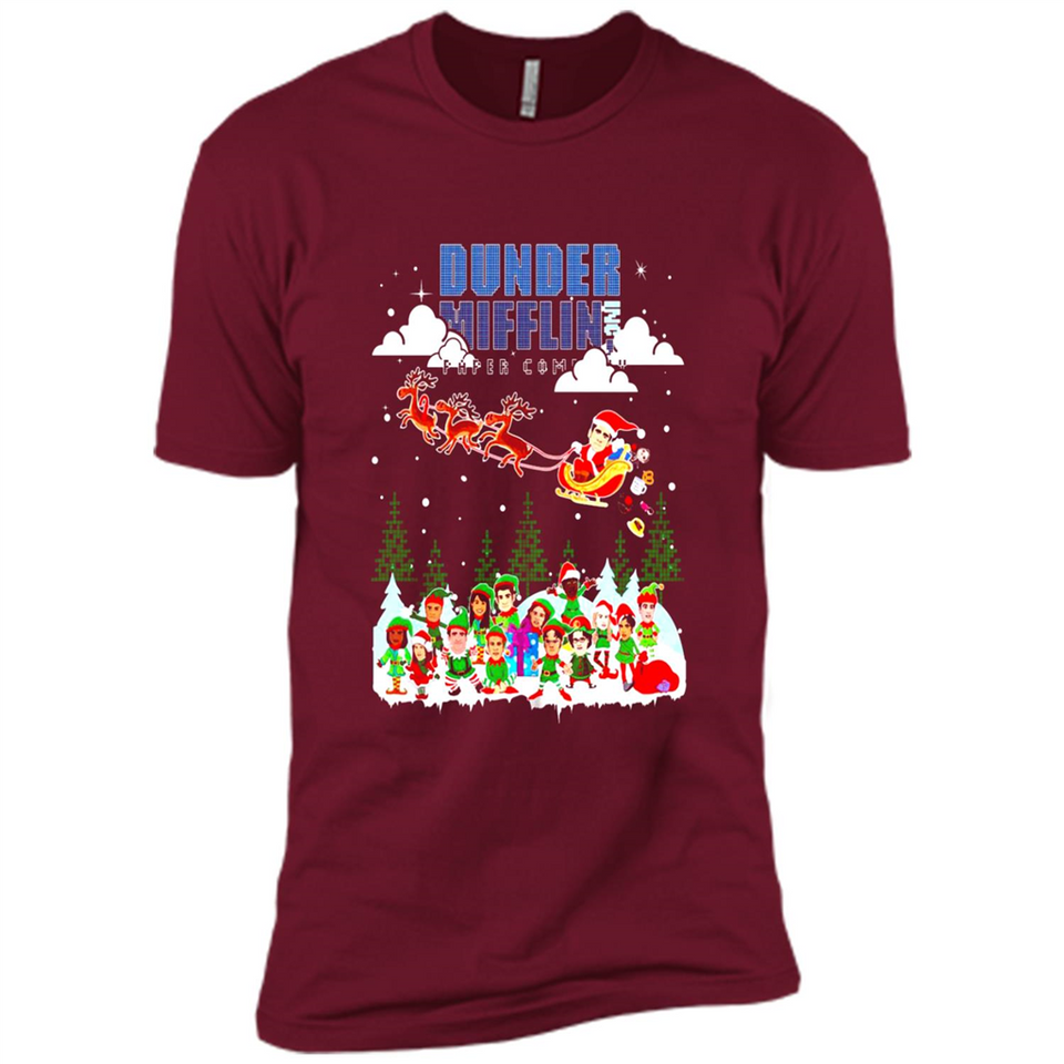 NBC The Office Dunder Mifflin Ugly Christmas Sweater PINGPONG