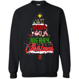 We Wish You A Merry Christmas Funny Pine Gift Sleeve - Sweatshirt