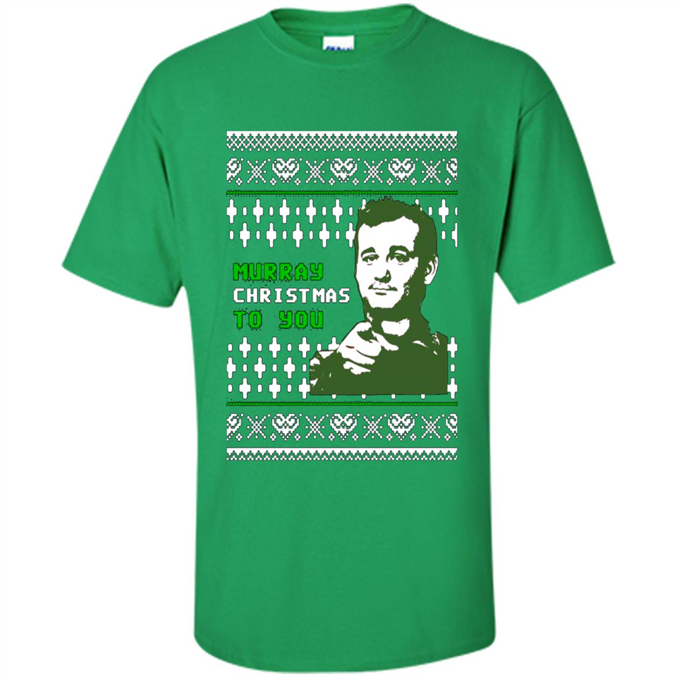 Murray Christmas to you ugly sweatshirt PINGPONG