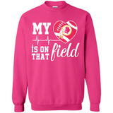 Washington Redskins Football My Heart is on that Field - Sweatshirt