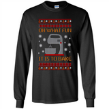 Oh What Fun It Is To Bake Ugly Christmas sweater Sweater PINGPONG