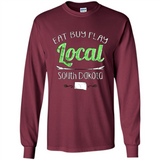 Eat Buy Play Local South Dakota Distressed PING PONG
