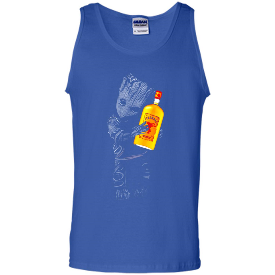 Groot hug Fireball Cinnamon Whisky PING PONG
